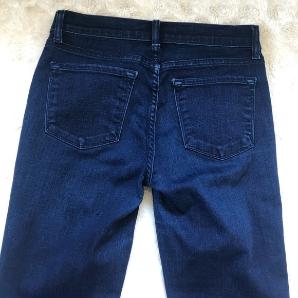 J Brand Klash Ankle Zip Dark Wash Skinny Jeans Size 25 - Picture 11 of 14